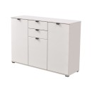 ΚΟΜΟΤΑ-ΜΠΟΥΦΕΣ DUERO 3K2F ΛΕΥΚΟ ΧΡΩΜΑ 135x40x95εκ