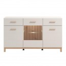ΚΟΜΟΤΑ-ΜΠΟΥΦΕΣ ESSEX 154 3K2F3V VS1 CASHMERE/ARTISAN OAK 154x42x89εκ