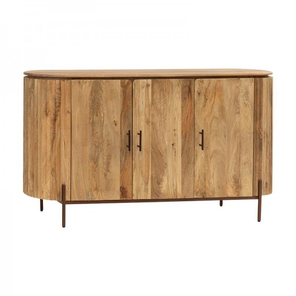 ΚΟΜΟΤΑ-ΜΠΟΥΦΕΣ Fylliana Bhopal GOLDEN BROWN ΧΡΩΜΑ 160x40x90εκ