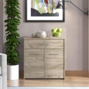 ΚΟΜΟΤΑ-ΜΠΟΥΦΕΣ GARONA 2K1F GREY OAK ΧΡΩΜΑ 80,5x33x80,5εκ