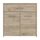ΚΟΜΟΤΑ-ΜΠΟΥΦΕΣ GARONA 2K1F GREY OAK ΧΡΩΜΑ 80,5x33x80,5εκ