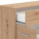 ΚΟΜΟΤΑ-ΜΠΟΥΦΕΣ GARONA 3K1F ARTISAN ΧΡΩΜΑ 119x33x80,5εκ