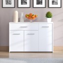ΚΟΜΟΤΑ-ΜΠΟΥΦΕΣ GARONA 3K1F ΛΕΥΚΟ ΧΡΩΜΑ 119x33x80,5εκ