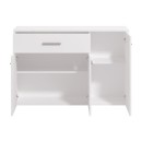 ΚΟΜΟΤΑ-ΜΠΟΥΦΕΣ GARONA 3K1F ΛΕΥΚΟ ΧΡΩΜΑ 119x33x80,5εκ