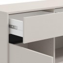 ΚΟΜΟΤΑ-ΜΠΟΥΦΕΣ MARRON 157 3K3F3V CASHMERE/ΜΑΥΡΟ ΜΑΤΤ ΧΡΩΜΑ 157x40x90εκ