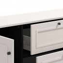 ΚΟΜΟΤΑ-ΜΠΟΥΦΕΣ SAVOIA 3K3F CASHMERE-CASHMERE FOIL 154x42x89εκ d.f.l