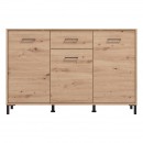 ΚΟΜΟΤΑ-ΜΠΟΥΦΕΣ VIENNE 3K1F ARTISAN ΧΡΩΜΑ 138x40x90εκ