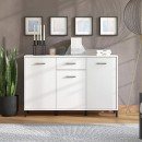 ΚΟΜΟΤΑ-ΜΠΟΥΦΕΣ VIENNE 3K1F ΛΕΥΚΟ ΧΡΩΜΑ 138x40x90εκ