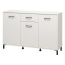 ΚΟΜΟΤΑ-ΜΠΟΥΦΕΣ VIENNE 3K1F ΛΕΥΚΟ ΧΡΩΜΑ 138x40x90εκ