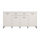 ΚΟΜΟΤΑ-ΜΠΟΥΦΕΣ VIENNE 4K2F CASHMERE ΧΡΩΜΑ 183x40x90εκ