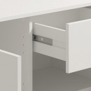 ΚΟΜΟΤΑ-ΜΠΟΥΦΕΣ VIENNE 4K2F ΛΕΥΚΟ ΧΡΩΜΑ 183x40x90εκ
