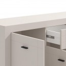 ΚΟΜΟΤΑ-ΜΠΟΥΦΕΣ WARWICK 147 3K1F3V CASHMERE/CASHMERE MATT FOIL 148x42x92εκ