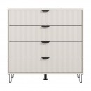 ΚΟΜΟΤΑ-ΣΥΡΤΑΡΙΕΡΑ BREST 4F CASHMERE-CASHMERE ΜΑΤ ΧΡΩΜΑ 93x40x90εκ
