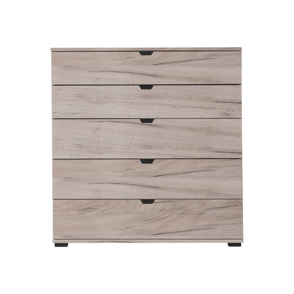 ΚΟΜΟΤΑ-ΣΥΡΤΑΡΙΕΡΑ DUERO 5F 90 GREY OAK 90x40x95εκ