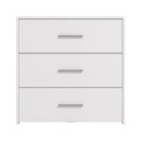 ΚΟΜΟΤΑ-ΣΥΡΤΑΡΙΕΡΑ GARONA 3F ΛΕΥΚΟ ΧΡΩΜΑ 80,5x33x80,5εκ