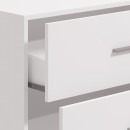 ΚΟΜΟΤΑ-ΣΥΡΤΑΡΙΕΡΑ GARONA 3F ΛΕΥΚΟ ΧΡΩΜΑ 80,5x33x80,5εκ