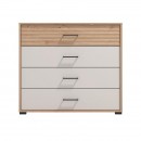 ΚΟΜΟΤΑ-ΣΥΡΤΑΡΙΕΡΑ MODENA 4F ARTISAN OAK-CASHMERE 93x40x82εκ