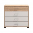 ΚΟΜΟΤΑ-ΣΥΡΤΑΡΙΕΡΑ MODENA 4F ARTISAN OAK-CASHMERE 93x40x82εκ