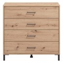 ΚΟΜΟΤΑ-ΣΥΡΤΑΡΙΕΡΑ VIENNE 4F ARTISAN ΧΡΩΜΑ 93x40x90εκ