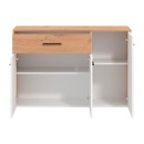 ΚΟΜΟΤΑ VARADERO 3K1F ARTISAN OAK-ΛΕΥΚΟ-ARTISAN OAK 119x33x80,5εκ