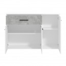 ΚΟΜΟΤΑ VARADERO 3K1F ΛΕΥΚΟ-CONCRETE 119x33x80,5εκ