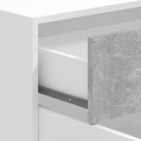ΚΟΜΟΤΑ VARADERO 3K1F ΛΕΥΚΟ-CONCRETE 119x33x80,5εκ
