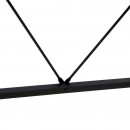 ΚΟΝΣΟΛΑ Fylliana FL2405 ΜΑΥΡΟ-ΚΑΦΕ ΧΡΩΜΑ 120x30x76εκ