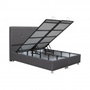 ΚΡΕΒΑΤΙ Fylliana New Nicolle ΓΚΡΙ ΜΕ ΑΠΟΘ ΧΩΡΟ 208x162x130εκ (160*200) ΚΡΕΒΑΤΙ Fylliana New Nicolle ΓΚΡΙ ΜΕ ΑΠΟΘ ΧΩΡΟ 208x162x130εκ (160*200)