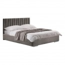ΚΡΕΒΑΤΙ Fylliana Palermo TAUPE ΧΡΩΜΑ ΥΦΑΣΜΑΤΟΣ 155x214x115εκ (140x200)