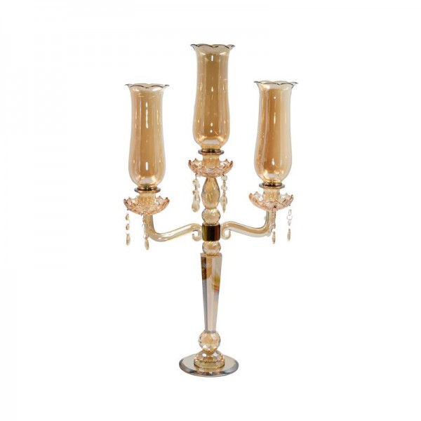 ΚΡΥΣΤΑΛΛΙΝΟ ΚΗΡΟΠΗΓΙΟ 3 ΘΕΣΕΩΝ Fylliana FL6506 ΣΑΜΠΑΝΙΖΕ ΧΡΩΜΑ 36x69εκ