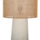 ΛΑΜΠΑ ΔΑΠΕΔΟΥ Fylliana FL127827 ΜΕ ΚΑΠΕΛΟ ΑΠΟ ΓΙΟΥΤΑ ΛΕΥΚΟ-ΜΠΕΖ ΧΡΩΜΑ Ε27 140εκ