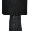 ΛΑΜΠΑ ΔΑΠΕΔΟΥ Fylliana FL127827 ΜΕ ΚΑΠΕΛΟ ΑΠΟ ΓΙΟΥΤΑ ΜΑΥΡΟ ΧΡΩΜΑ Ε27 140εκ