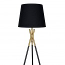 ΛΑΜΠΑ ΔΑΠΕΔΟΥ Fylliana FL24712 ΜΕΤΑΛΛΙΚΗ ΜΑΥΡΟ-ΜΠΡΟΝΖΕ ΧΡΩΜΑ 40x160εκ Ε27