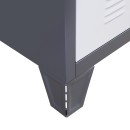 ΜΕΤΑΛΛΙΚΗ ΝΤΟΥΛΑΠΑ Fylliana Dakarai ΓΚΡΙ ΛΕΥΚΟ ΧΡΩΜΑ 38x45x190εκ