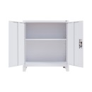 ΜΕΤΑΛΛΙΚΗ ΝΤΟΥΛΑΠΑ Fylliana Durango ΛΕΥΚΟ ΧΡΩΜΑ 90x40x100εκ