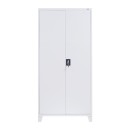 ΜΕΤΑΛΛΙΚΗ ΝΤΟΥΛΑΠΑ Fylliana Everet ΛΕΥΚΟ ΧΡΩΜΑ 90x40x190εκ