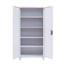 ΜΕΤΑΛΛΙΚΗ ΝΤΟΥΛΑΠΑ Fylliana Everet ΛΕΥΚΟ ΧΡΩΜΑ 90x40x190εκ