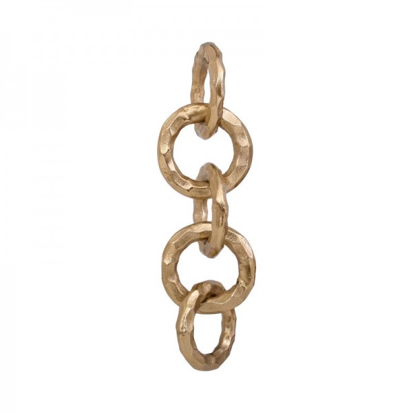 ΜΕΤΑΛΛΙΚΟ ΔΙΑΚΟΣΜΗΤΙΚΟ Fylliana Chain ΧΡΥΣΟ ΧΡΩΜΑ 10x10x34εκ