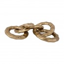 ΜΕΤΑΛΛΙΚΟ ΔΙΑΚΟΣΜΗΤΙΚΟ Fylliana Chain ΧΡΥΣΟ ΧΡΩΜΑ 10x10x34εκ