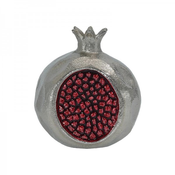 ΜΕΤΑΛΛΙΚΟ ΔΙΑΚΟΣΜΗΤΙΚΟ Fylliana Pomegranate ΝΙΚΕΛ-ΚΟΚΚΙΝΟ ΧΡΩΜΑ 13x10x13εκ