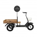 ΜΕΤΑΛΛΙΚΟ ΔΙΑΚΟΣΜΗΤΙΚΟ RETRO ΤΡΙΚΥΚΛΟ ΜΕ ΚΑΡΟΤΣΑ Fylliana Herbs ΜAΥΡΟ ΧΡΩΜΑ 135x44x106εκ