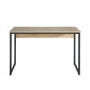 ΜΕΤΑΛΛΙΚΟ ΓΡΑΦΕΙΟ Fylliana Edge 2086 SONOMA-ARTISAN ΧΡΩΜΑ 120x60x75εκ