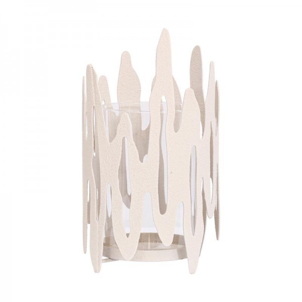 ΜΕΤΑΛΛΙΚΟ ΚΗΡΟΠΗΓΙΟ Fylliana FL620015 ΚΡΕΜ ΧΡΩΜΑ 13x20εκ