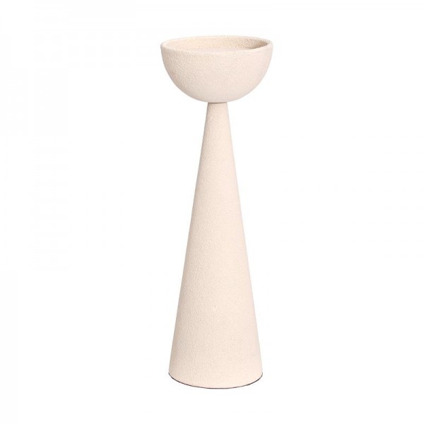 ΜΕΤΑΛΛΙΚΟ ΚΗΡΟΠΗΓΙΟ Fylliana FL620120 ΚΡΕΜ ΧΡΩΜΑ 11x34εκ