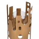 ΜΕΤΑΛΛΙΚΟ ΚΗΡΟΠΗΓΙΟ Fylliana FL630297 ΧΡΥΣΟ ΧΡΩΜΑ 15x29εκ