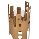 ΜΕΤΑΛΛΙΚΟ ΚΗΡΟΠΗΓΙΟ Fylliana FL630298 ΧΡΥΣΟ ΧΡΩΜΑ 15x29εκ