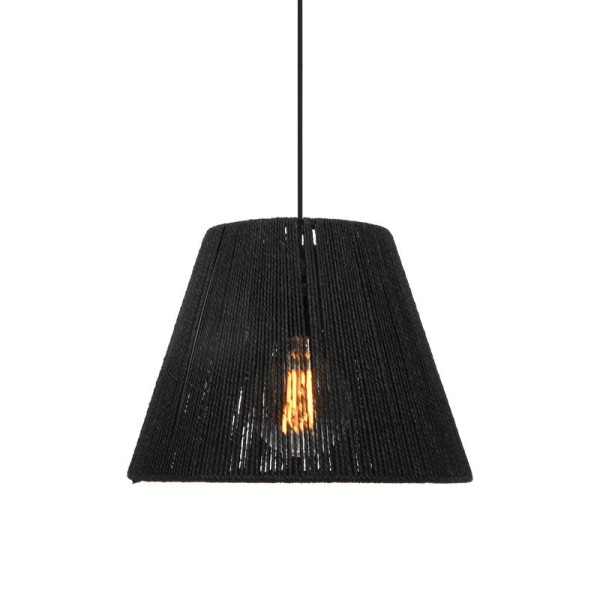 ΜΟΝΟΦΩΤΟ Fylliana Cordon 6 ΜΑΥΡΟ ΧΡΩΜΑ 40x35εκ Ε27
