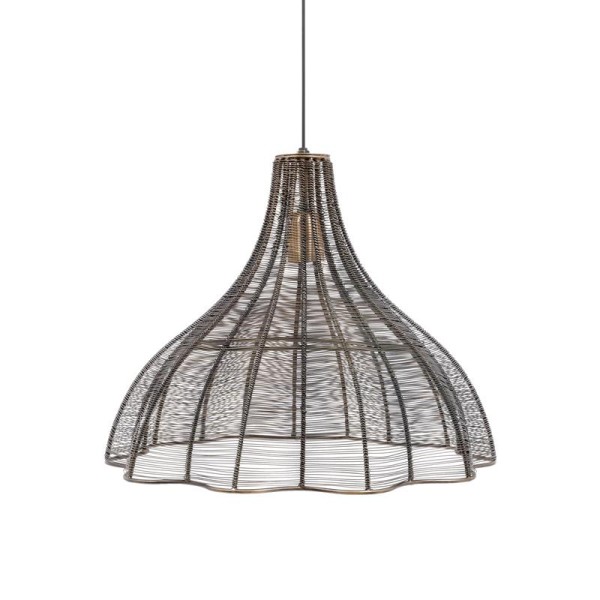 ΜΟΝΟΦΩΤΟ ΜΕΤΑΛΛΙΚΟ Fylliana Cage COPPER ΧΡΩΜΑ 45x35εκ sls