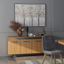 ΜΠΟΥΦΕΣ Fylliana Jakarta ΜΕ ΚΑΠΛΑΜΑ ΔΡΥΟΣ ΡΟΥΣΤΙΚ 170x41x89εκ