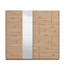 ΝΤΟΥΛΑΠΑ ALERIA 220 OG h205 ARTISAN OΑΚ ΧΡΩΜΑ 220x61x205εκ